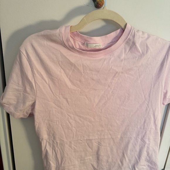 ZARA light pink t-shirt - Picture 2 of 4